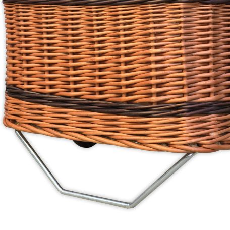 Fonott kerekes bevásárlókocsi 