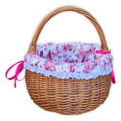 Gömb kosár béléssel 20cm