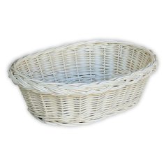 Storage basket white 30x23x10cm