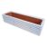 Wooden balcony box with plastic inlay (several colours)