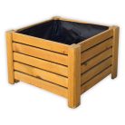 Wooden balcony chest (35x35x25cm) (more colours)