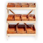 Állványos üzletberendezés