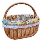 Kosárba való mandalás bélés (több színben)