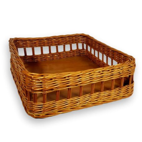 Bakery basket with grid 45x50x15cm