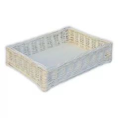 Woven storage basket 