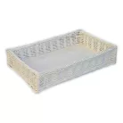 Woven storage basket 