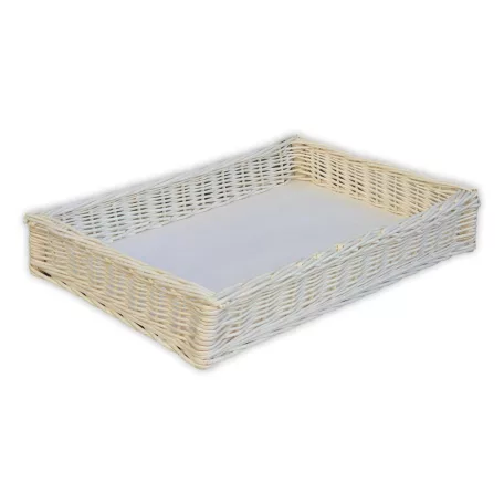 Woven storage basket 