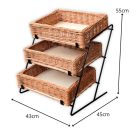 Büfé termék kínáló kosár