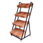 Állványos üzletberendezés 