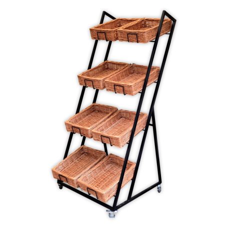 Állványos üzletberendezés 