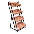 Állványos üzletberendezés 