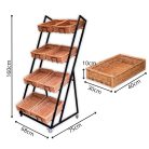 Állványos üzletberendezés 