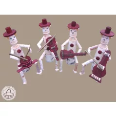 4 piece Orchestra garden decoration 65 cm