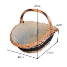 Kandalló kosár több méretben béléssel