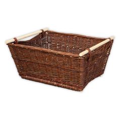 Fahordó kosár, gazdasági kosár több méretben (sötét)