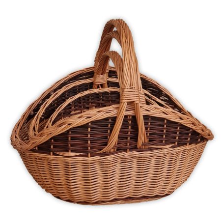 Shopping basket in multiple sizes