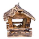 Burnt Wood Bird Feeder