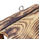 Burnt Wood Bird Feeder