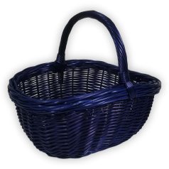 Blau Einkaufskorb 35x29x19(32)cm