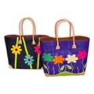 Strandtáska (virágos)