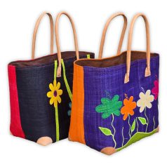 Strandtáska (virágos)