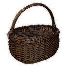 Shopping basket in several colours 44x34x24(42)cm 