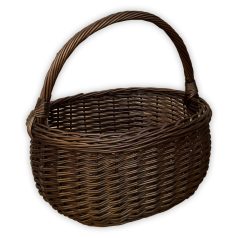 Shopping basket in several colours 44x34x24(42)cm 