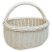 Shopping basket in several colours 44x34x24(42)cm 