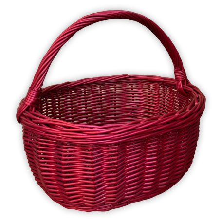 Shopping basket in several colours 44x34x24(42)cm 
