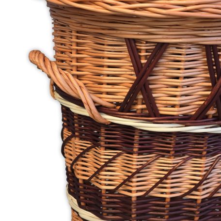 Ovaler Wäschekorb in verschiedenen Größen