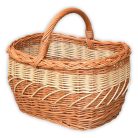 Einkaufskorb in verschiedenen Farben 42x32x24(40)cm