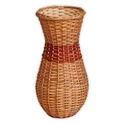 Flechtwerk-Vase (35x15cm)