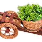 Natúr virágtartó ágyú 