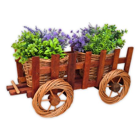 Vessző pótkocsi (2kaspós)