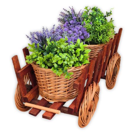 Vessző pótkocsi (2kaspós)