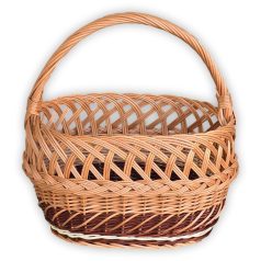 Lace-Patterned Shopping Basket