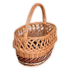 Lace-Patterned Shopping Basket