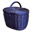 Picnic basket 41x30x24(39)cm in several colours