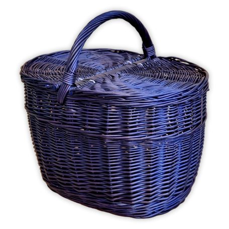 Picnic basket 41x30x24(39)cm in several colours