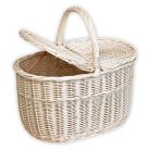 Picnic basket 41x30x24(39)cm in several colours