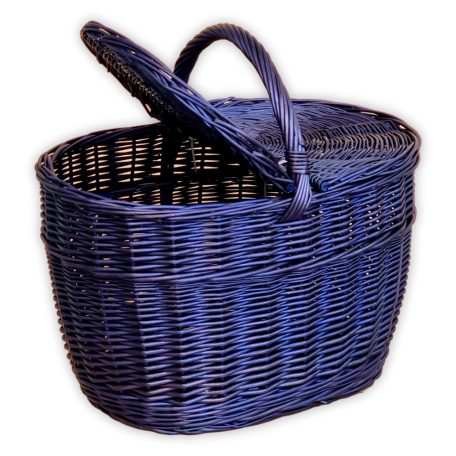 Picnic basket 41x30x24(39)cm in several colours