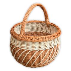 Kerek alapú bevásárló kosár 