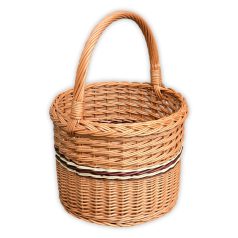 Kerek alapú bevásárló kosár béléssel