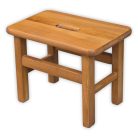 Sámli, fa szék (35x23x27cm) több színben