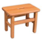 Sámli, fa szék (35x23x27cm) több színben