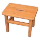 Sámli, fa szék (35x23x27cm) több színben