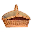 Kandalló kosár béléssel 58x38x25(40)cm