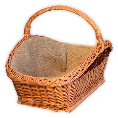 Kandalló kosár béléssel 58x38x25(40)cm