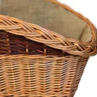 Kandalló kosár béléssel 58x38x25(40)cm