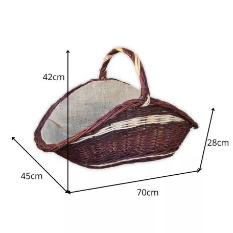 Kandalló kosár több méretben béléssel